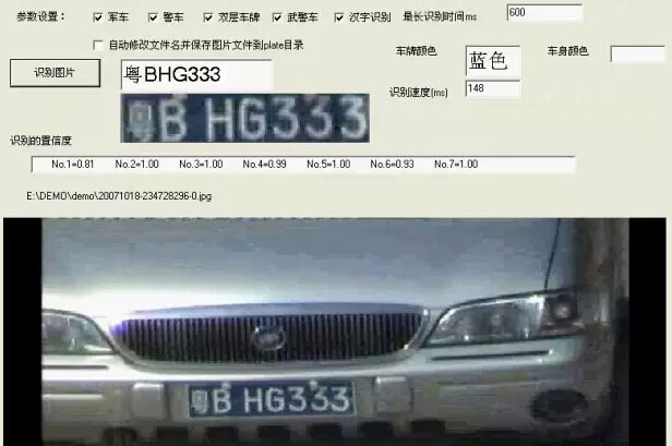 車牌號識別