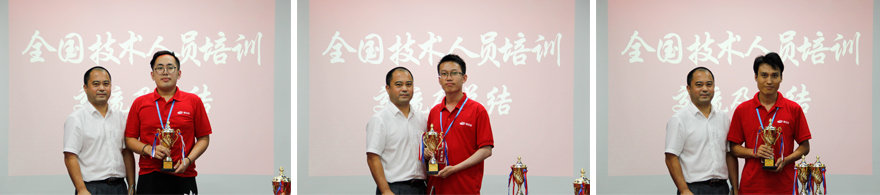 考試成績(jī)前三名